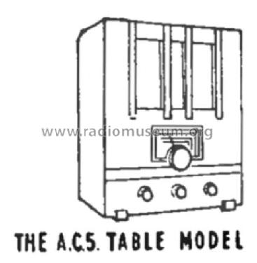 AC5; Blue Spot Brand F. A (ID = 2666596) Radio