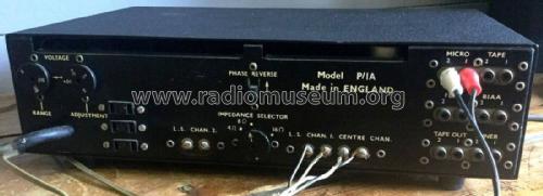 Integrated Stereo Amplifier P-1A; BRC Brand British (ID = 2408507) Ampl/Mixer