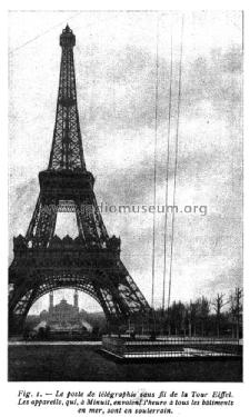 Poste Tour Eiffel / Champ-de-Mars ; Broadcasting (ID = 2209296) Divers