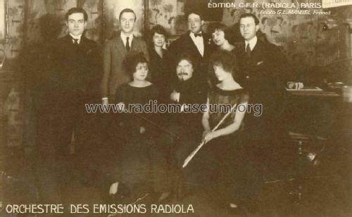 Radio-Paris, Radiola ; Broadcasting (ID = 1881349) Diverses