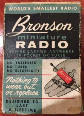 Miniature Radio ; Bronson Products (ID = 2662388) Crystal