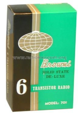 Browni Six Transistor 701; CBC Charles Brown (ID = 1066541) Radio