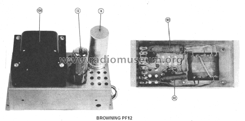 PF-12 Power Supply; Browning (ID = 1407291) A-courant