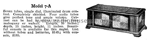 7A; Browning-Drake Corp. (ID = 1144494) Radio