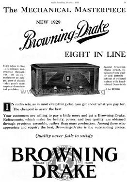 Eight in Line 34; Browning-Drake Corp. (ID = 1353476) Radio