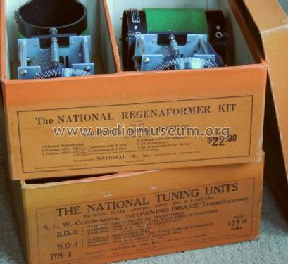 National Regenaformer Kit, essential parts; Browning-Drake Corp. (ID = 1711940) mod-past25