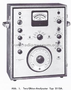 Terz/Oktav Analysator 2112; Brüel & Kjær; Nærum (ID = 1425910) Equipment