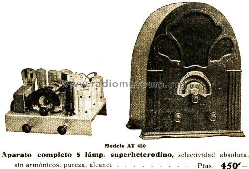 AT-450; Brunet, Bobinas (ID = 2545205) Radio