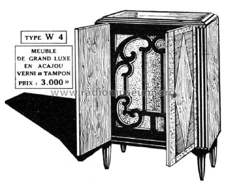 Diffuseur Type W4; Brunet & Cie, Éts. (ID = 1477943) Parlante