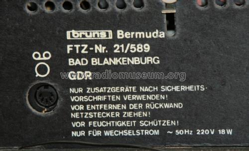 Bermuda ; Bruns; Hamburg (ID = 2162576) Radio