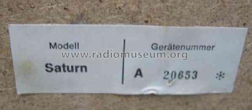 Saturn ; Bruns; Hamburg (ID = 595227) Radio