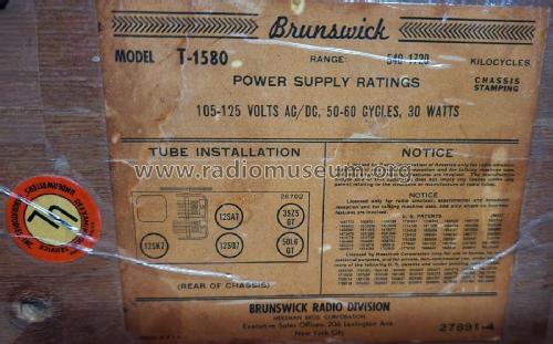 T-1580 ; Brunswick Div. (ID = 3123775) Radio