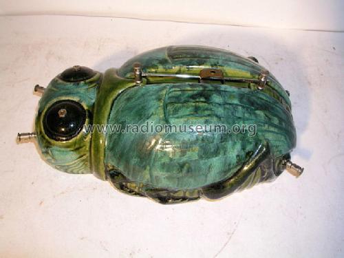 The Mystic Bug crystal radio; Brush Pottery Co., (ID = 1030532) Crystal