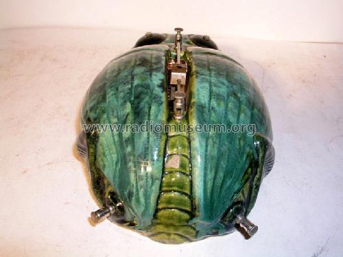 The Mystic Bug crystal radio; Brush Pottery Co., (ID = 1030534) Crystal