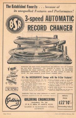 Monarch Record Changer UA5; BSR Monarch; Great (ID = 2520673) R-Player