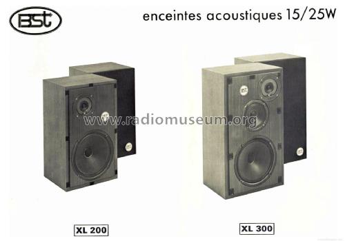 2-Way Speaker System XL 200; BST, Bisset Groupe (ID = 1882632) Speaker-P