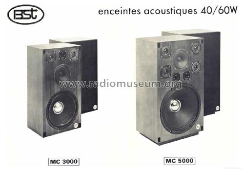 3-Way Speaker System MC 3000; BST, Bisset Groupe (ID = 1882601) Speaker-P