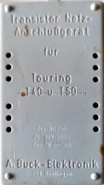 Transistor-Netzanschlussgerät für Touring T40 u. T50 NG 250; Buck Elektronik; Sch (ID = 3060803) Power-S