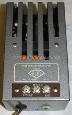 Phonograph Oscillator WO-6A; Bud Radio Inc.; (ID = 1068107) Misc