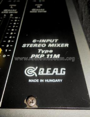 6 Input Stereo Mixer PKP 11 M; BEAG - Budapesti (ID = 1598683) Verst/Mix