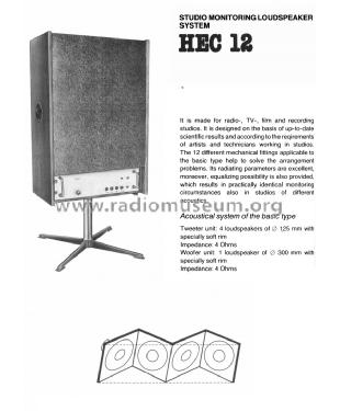 Aktiv Box HEC-12; BEAG - Budapesti (ID = 1614881) Speaker-P