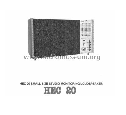 Aktiv Box HEC-20; BEAG - Budapesti (ID = 1614890) Speaker-P