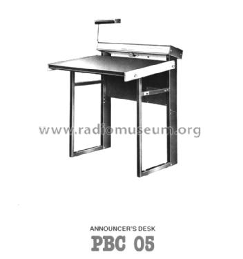 Announcer's Desk PBC 05; BEAG - Budapesti (ID = 1615774) Verst/Mix