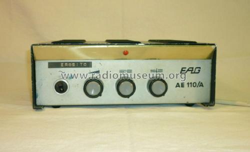 Audio Amplifier AE 110/A; BEAG - Budapesti (ID = 2301148) Ampl/Mixer