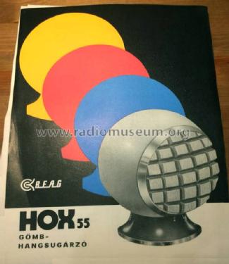 Ball speaker HOX-55; BEAG - Budapesti (ID = 2170351) Altavoz-Au