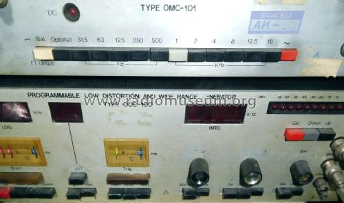 Harmonikus Torzításmérő - Harmonic Distortionmeter OMC-101; BEAG - Budapesti (ID = 2207777) Ausrüstung