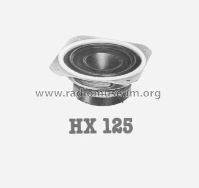 Speaker HX 125; BEAG - Budapesti (ID = 1615501) Parlante
