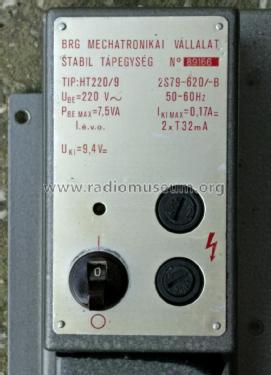 Stabil Tápegység / Power Supply HT220/9; Budapesti (ID = 2427375) Aliment.