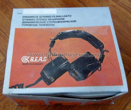 Stereo Headphones FDS-26NH; BEAG - Budapesti (ID = 2070365) Speaker-P