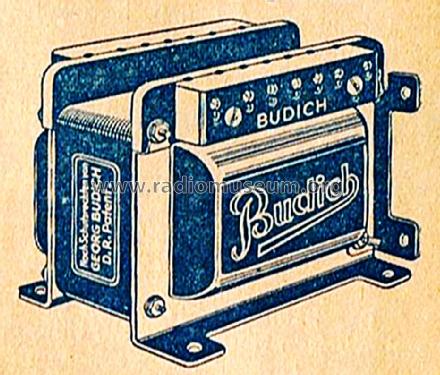 Ausgangsübertrager Baureihe A; Budich GmbH, Georg; (ID = 1693253) mod-past25