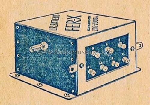 Hochfrequenz-Eisenkern-Transformator FERO X 32; Budich GmbH, Georg; (ID = 1687734) mod-past25