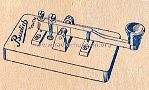 Morsetaste TN; Budich GmbH, Georg; (ID = 1687735) Morse+TTY