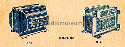 Netztransformator Baureihe N; Budich GmbH, Georg; (ID = 1693261) Power-S