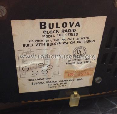 160 ; Bulova Watch Corp.; (ID = 1639647) Radio