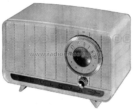 Deluxe Lyric Table Radio 320 Series; Bulova Watch Corp.; (ID = 553344) Radio