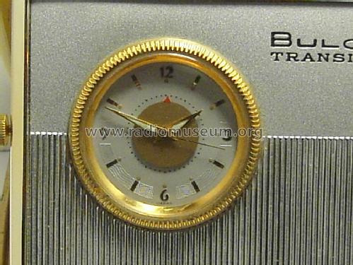 840 Travel Clock Radio ; Bulova Watch Corp.; (ID = 1427905) Radio