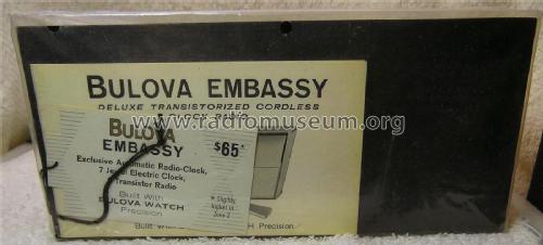 Embassy 1110; Bulova Watch Corp.; (ID = 3036285) Radio