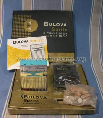 Super 6 Transistor 'Sprite' 740; Bulova Watch Corp.; (ID = 3035351) Radio