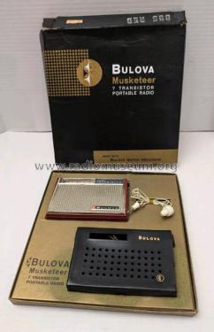 Super Transistor 'Musketeer' 895 ; Bulova Watch Corp.; (ID = 3105587) Radio