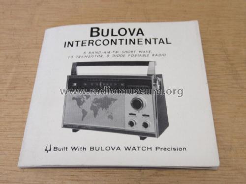 Worldwave 5 Band Intercontinental 1610 Series; Bulova Watch Corp.; (ID = 2866150) Radio