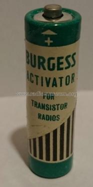 Activator - For Transistor Radios 930; Burgess Battery Co.; (ID = 1727548) Strom-V