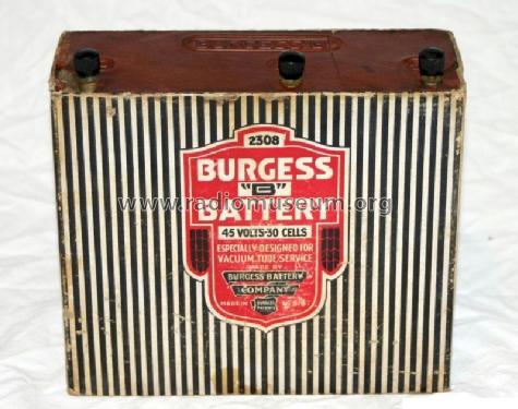 B Battery 45 Volts 30 Cells 2308; Burgess Battery Co.; (ID = 1563869) Fuente-Al