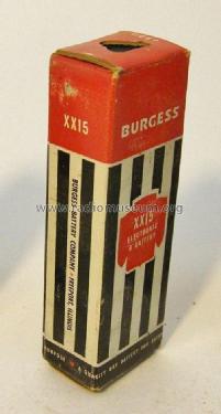 Electronic 'B' Battery - +22½ XX15; Burgess Battery Co.; (ID = 1742464) A-courant