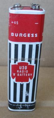 Radio 'B' Battery U30; Burgess Battery Co.; (ID = 1800161) Power-S