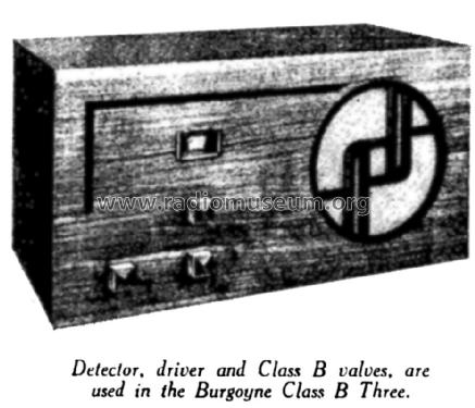 Class B Three ; Burgoyne Wireless; (ID = 1582693) Radio