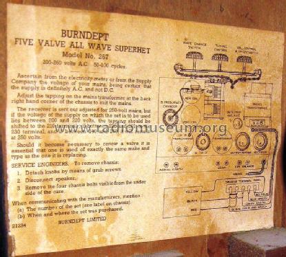 267; Burndept Ltd. London (ID = 1945982) Radio